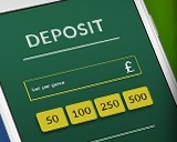 Use the Come on Banking options to deposit cash!